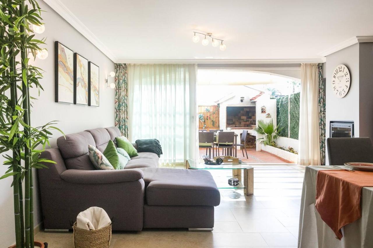 Bungalow Altea Junto Al Casco Antiguo, Piscina Y Barbacoa Экстерьер фото
