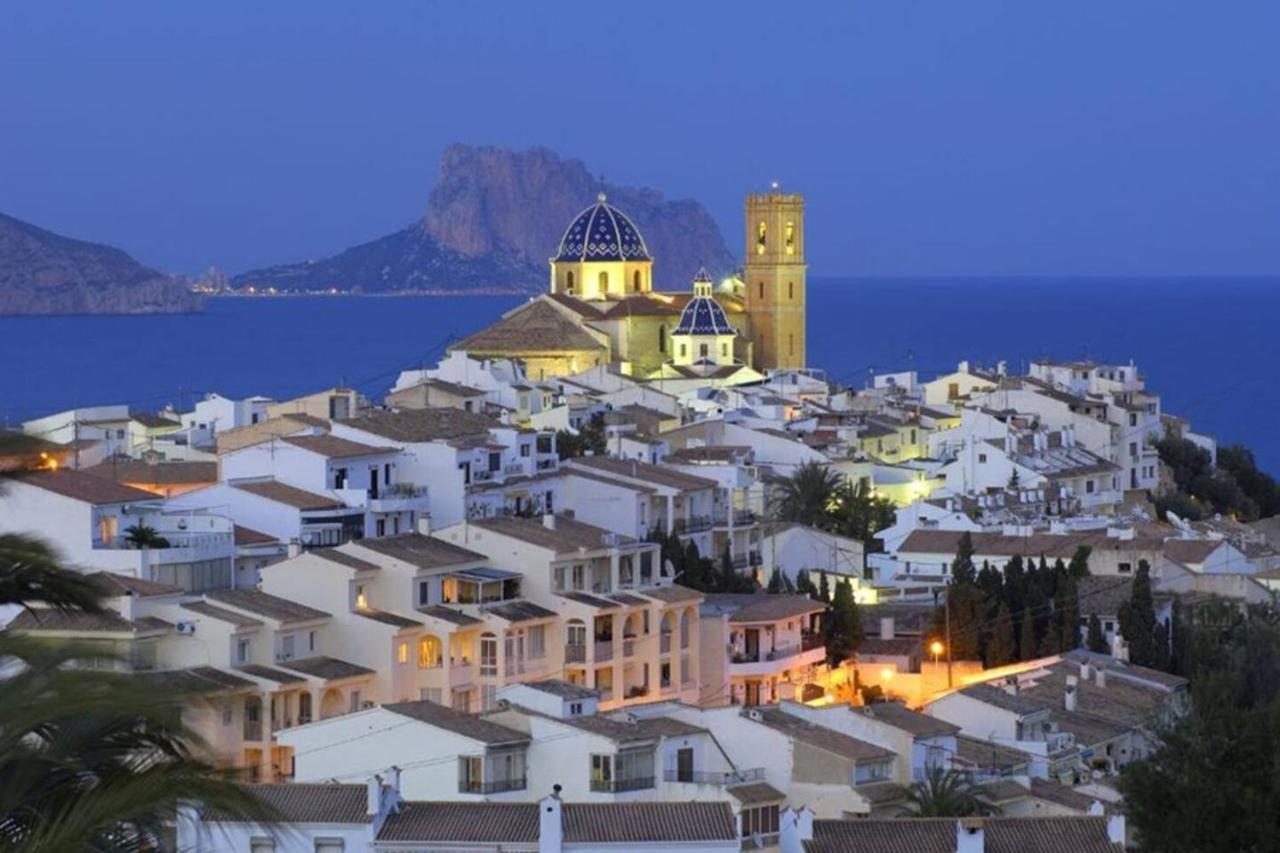 Bungalow Altea Junto Al Casco Antiguo, Piscina Y Barbacoa Экстерьер фото